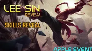 LEE SIN REVEAL | SKILLS REVEAL |  LOL WILDRIFT | #APPLEEVENT #leagueoflegends #leesin #leesinskills