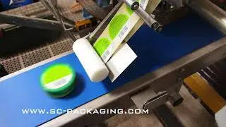 Atwell Top Labelling Machine Demo