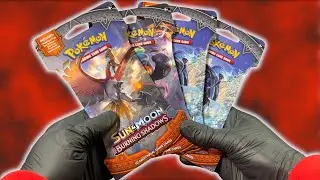 Opening BURNING SHADOWS Booster Packs | Pokemon TCG
