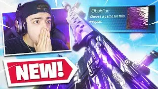 So.. I unlocked the NEW CAMO in Modern Warfare 😒 (Obsidian Camo)