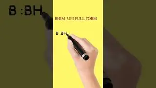 BHIM UPI full form | #shorts #fullform