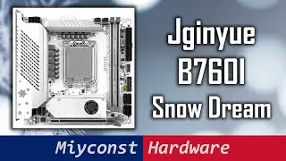 🇷🇺 Материнская плата Jginyue B760i LGA 1700 Mini-ITX — подробный обзор с i7-12700k и i5-13500