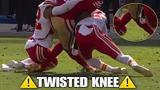 Brandon Aiyuk *GRAPHIC KNEE* Injury vs Chiefs | 49ers vs Chiefs