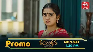 Vasundara Latest Promo | Episode No 189 | 3rd January 2026 | ETV Telugu