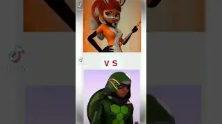 rena rouge vs Carapace 🔥#catnoir #miraculous #ladybug #carapace #renarouge