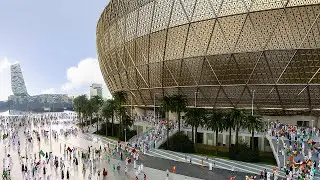 Lusail Iconic Stadium Qatar | FIFA World cup 2022 | Football Stadium