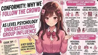 Conformity: (Part 2)Why We Follow the Crowd | AS Level Psychology
