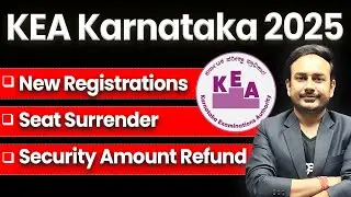 KEA Karnataka MBBS / BDS 2025 | Seat Surrender | New registrations | #neetcounselling2025