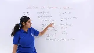 Class 12th &ndash; Types of Solution of Differential Equations | Differential Equations | Tutorials Point