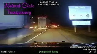 Pursuit AR-8 Arkadelphia to Amity Clark Co SO/Arkansas State Police Troop K, Traffic Series Ep. 1810