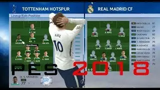 Tutorial Formasi Terkuat Tottenham Hotspur Di PES 2017/2018