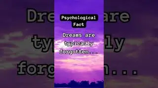 Why Your Brain Deletes Dreams Within Minutes of Waking Up 🛏️ #PsychologyFacts #DreamScience #sleep