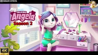 My Talking Angela Season 2 Gameplay Walkthrough #49 - Top 5 Messages