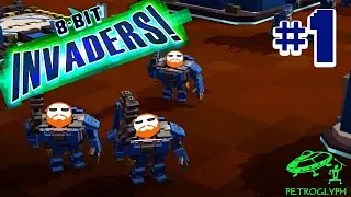 8 Bit Invaders 01: Dominating Green Men