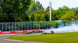 Massa vs Perez: The Dramatic Crash of 2014 - A closer view
