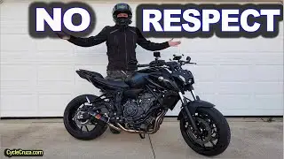 Yamaha MT-07 не получает никакого уважения