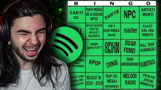 Viewerii Fac Spotify Wrapped Bingo 2025