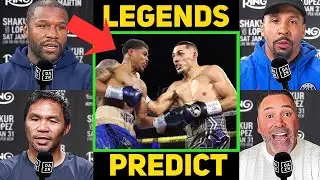 SHOCKING Picks! Boxing Legends BREAK DOWN Shakur Stevenson vs Teofimo Lopez