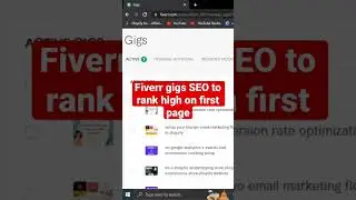 как получать заказы на fiverr | как занять место в рейтинге Fiverr в 2023 году