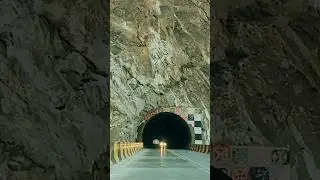 This is the longest tunnel in Pakistan #shorts #subscribe #travel #atabadlake#tunnel