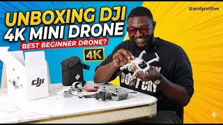 Unboxing the DJI 4k mini  Drone Review...My First drone