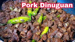 Pork Dinuguan Recipe | Dinuguang Laman Loob Ng Baboy | Dinardaraan Ilocano Style | Pork Blood Stew