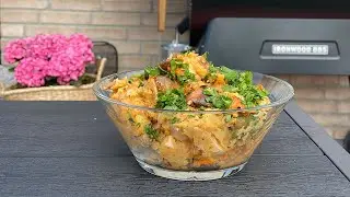 Grillopskrift - Grov Kartoffelmos