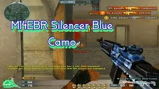 M14EBR Silencer Blue Camo // Gameplay Crossfire Philippines