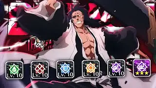 MAX TRANSCENDENCE 9TH ANNIVERSARY SHIKAI KENPACHI SHOWCASE! Bleach: Brave Souls!