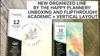 INTRODUCING THE NEW ORGANIZE LINE BY THE HAPPY PLANNER! WALMART!
