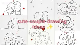 &ldquo;Couple Drawing Made Easy 💕 Cute & Creative Ideas for Beginners&rdquo;#art #cute #drawing #viral 