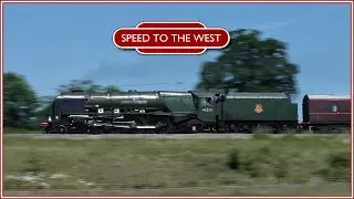 46233 along the South Wales Main Line - The Whistling Ghost V - 17/06/17