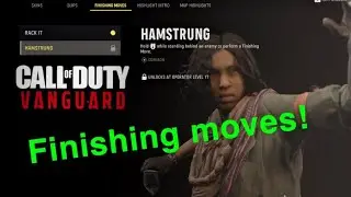 Call of Duty - Vanguard Equip Finishing Moves & Executions!
