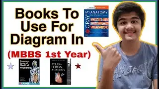 Books To Use For Diagram, Charts, Illustrations During 1st Year MBBS | Diagrams In MBBS 1st Year