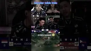 Reaksi Streamer ketika melihat Dyrennn nangis usai kekalahan RRQ melawan OnicPh