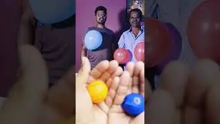 Balloon Challenge Left or right || #shorts #short #funcelebrations
