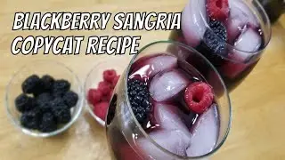 How to Make Carrabba's Blackberry Sangria - Copy Cat Recipe