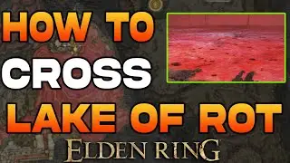 How To Cross The Lake of Rot in Elden Ring | Easy Guide! Cure Scarlet Rot