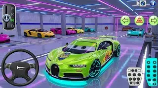 New Buggati Chiron In Garage 3D Driving Class Game | Best Android Car Gameplay #cargame