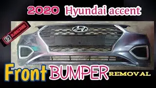2020 HYUNDAI ACCENT front bumper removal / paano matanggal ng front bumper / YHOW TV