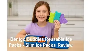 ❄️ Bentgo Buddies Reusable Ice Packs - Slim Ice Packs Review 🧊