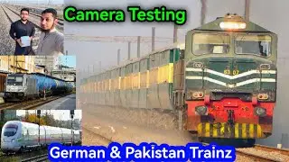 New Zooming Camera Testing German And Pakistan Railways | ZCU stole the Show