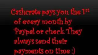 Make Money With Cashcrate!!!