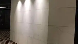 Super White Travertine Resort Wall and Floor Project Finished By Tingida Stone.