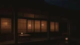 Moonlit Tea House Swing | Kyoto Night Jazz | Cozy Japanese Swing BGM