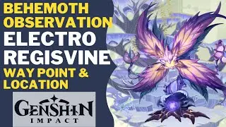 Electro Regisvine - Behemoth Observation - Graven Innocence Event Day 1 | Genshin Impact