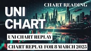 UNI CHART REPLAY crypto chart for 8 march 2025