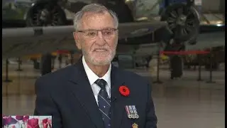 WW II veteran, flight engineer shares connection to Hamilton's Lancaster bomber