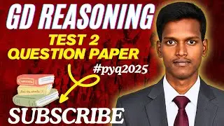 gd reasoning test 2 #reasoningtricks #reasoningquiz #reasoningquestions