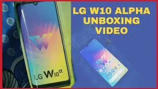 LG w10 alpha mobile unboxing full video #lgW10alpha mobile 2020 review